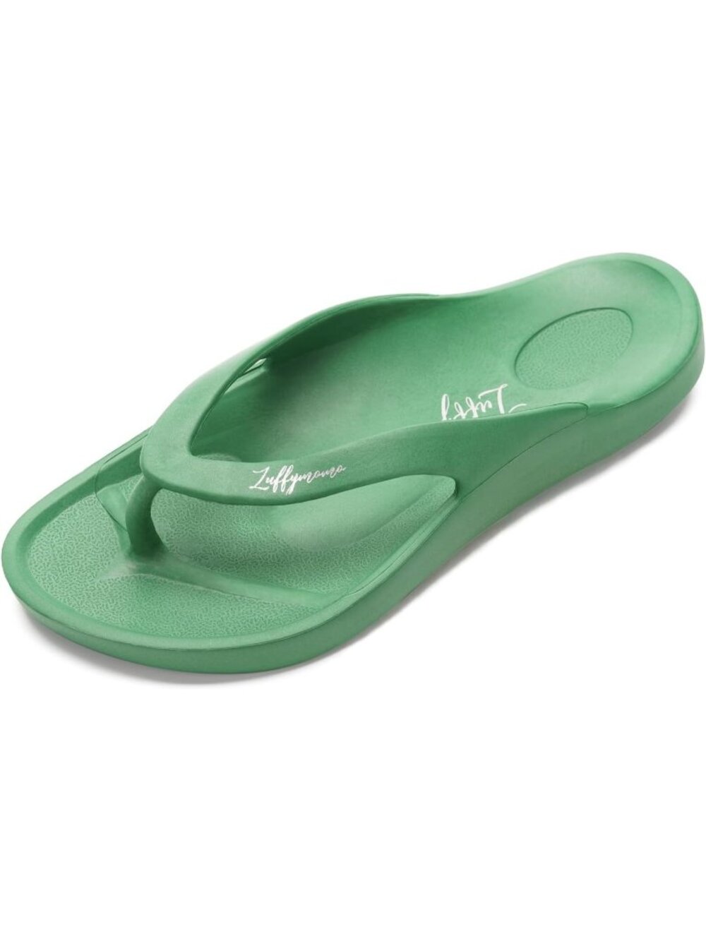 Unisex Green Flip Flops Sandals Slip on Sport Summer Beach Thong Casual